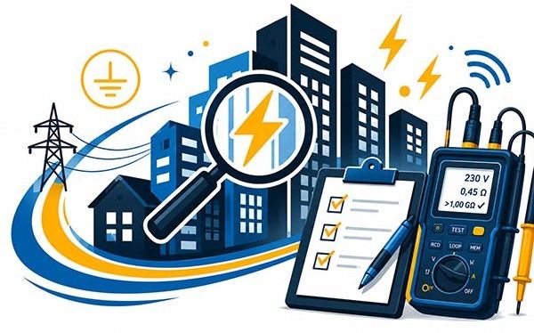 Przeglądy i pomiary elektryczne Grybów